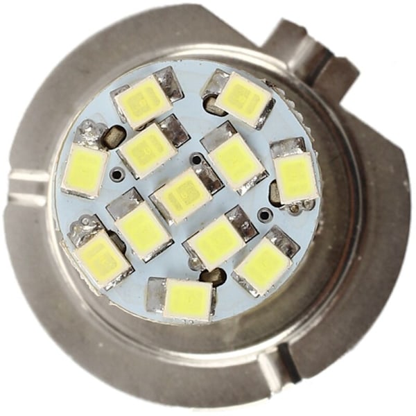 2X H7 SMD 102 LED VIT 12V BILLAMPOR