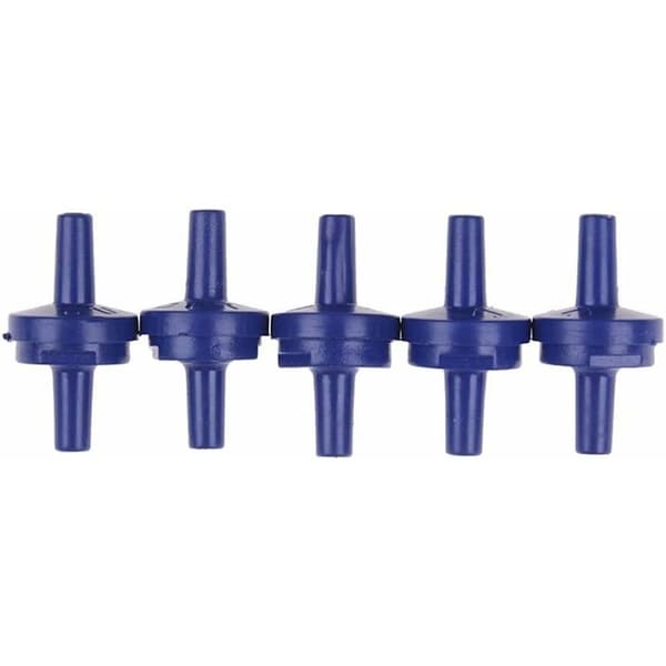 5 st/set Luftpumpens backventil Envägs backventil Akvarium Fisk Vattentank Luftpump