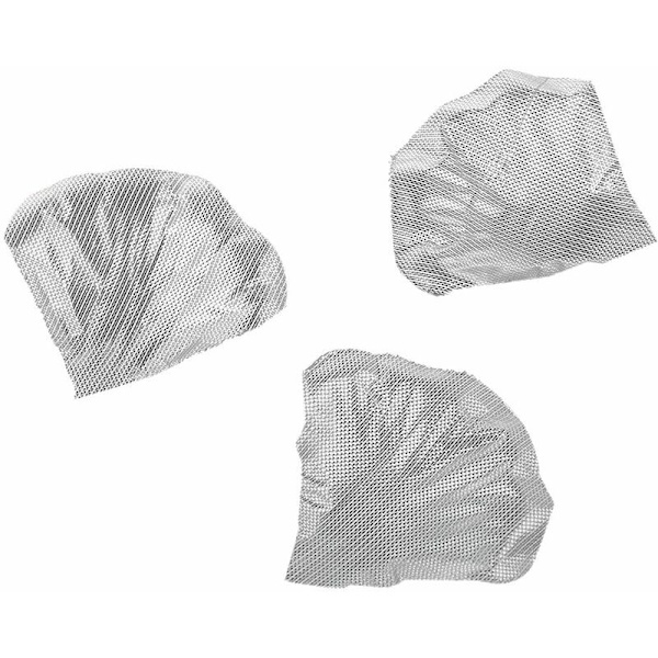Konstgjorda tygblomblad för bröllop (1 kit med 100, silver)