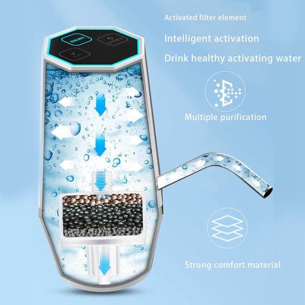 Elektrisk drickspump Bärbar dricksdispenser Universell USB-laddning Drickflaska pump