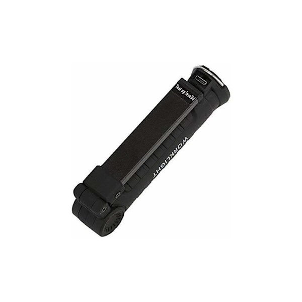USB-ladattava taskulamppu LED-työvalo Kannettava magneettinen COB-koukku ulkokäyttöön leirintään korjauslampuksi (1 kpl)