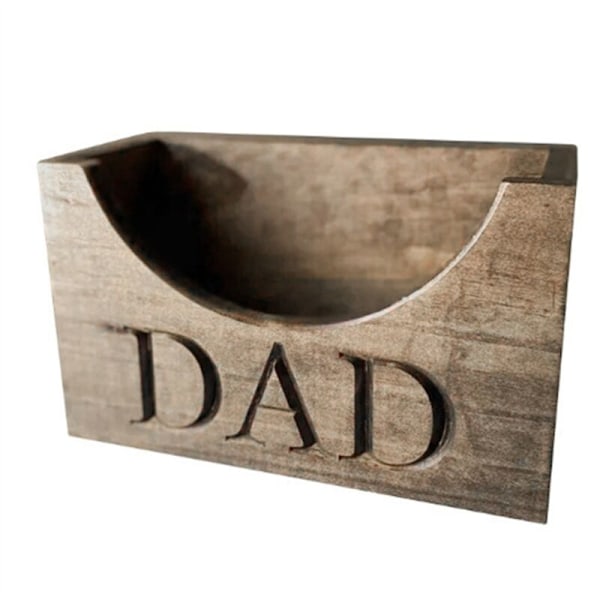 Trehatt-holder designet for baseballcaps, stativhylle, innendørs treboks, bord, hattlagring, stativ C