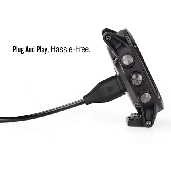 Reserve USB-datakabel for lading for 5 / 5S / 5X / Forerunner 935 / Quatix 5 / Quatix 5, / Vivoactive 3 Watch, svart
