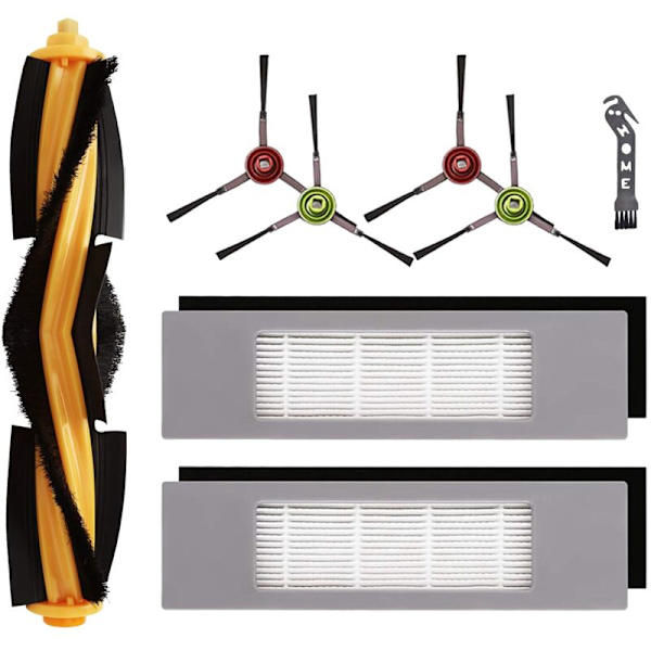 8 stk. til Ozmo 920 950 T5 T8 Max T9 Power N7 N8 + Støvsuger Tilbehør