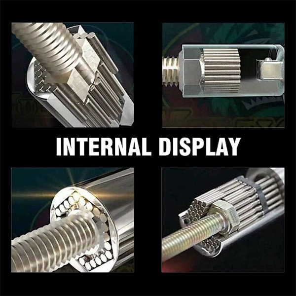 4 stk Universal Sokkelnøkkel 7-32mm Multifunksjonell Hylse Krom Vanadium Legering Magisk Hylsesett Verktøy Hylsesett