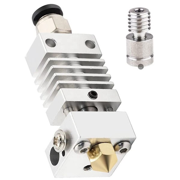 Helt metal Hotend - Titanium Heat Break, .4mm dyse, pneumatisk kobling, Creality silikonestrømper 3 PRO opgraderinger