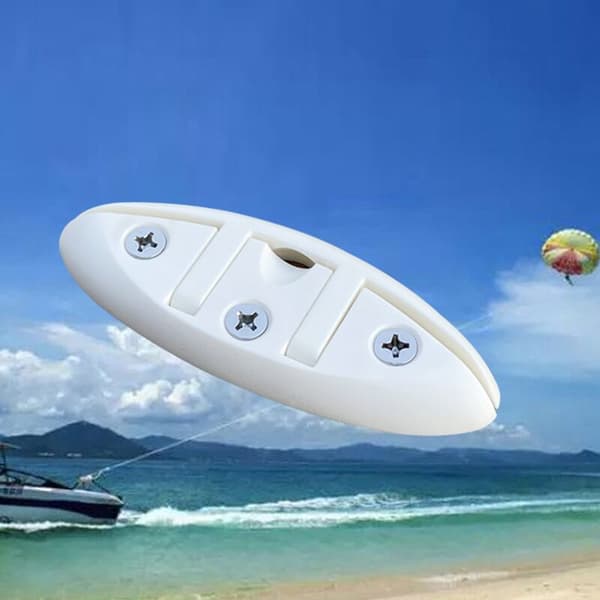 Sejlbåde Nylon Flip Up Folding Pull Up Foldable Båd Klamper Folding Deck Fortøjning Klampe Båd Tilbehør Dele-5 Tommer