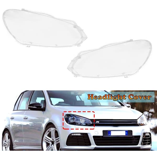 Venstre frontlyktdeksel for Golf 6 MK6 R 2009 2010 2011 2012
