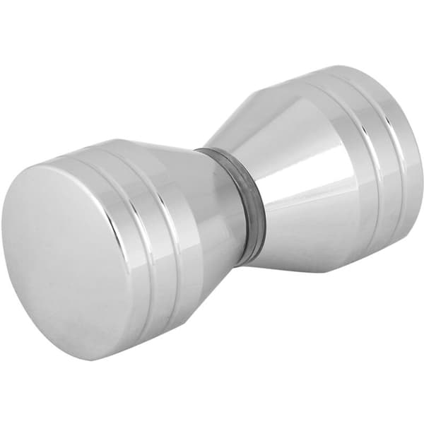 Aluminium Legering Træk Håndtag Hardware til Chrome Træk Håndtag til Hjem Badeværelse Bruser Glas Dør Hardware 2