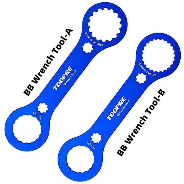 Bracket Bb Nøgle Cykel Reparationsværktøj Cykling Bærbart Støvsikkert Multifunktionelt Bundfjerner Cykeldele Til Toopre B