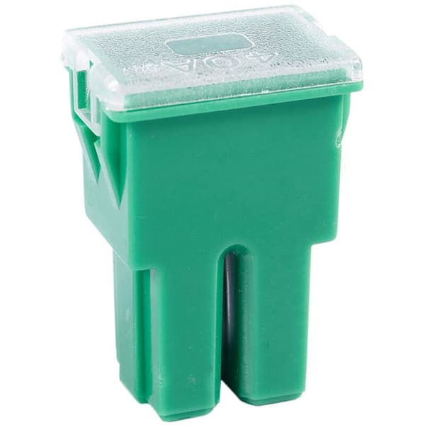 10 x Gröna 40A Plug-in Blade PAL Bilsäkringar