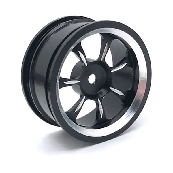 65mm Metallfälg med 12mm Adapter för C14 C24 MN D90 MN98 MN99S MN-90 RC Bil Uppgraderingsdelar, Rosa