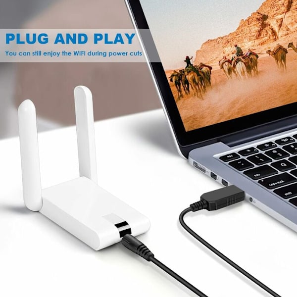 USB-tehostuskaapeli 5V Step Up 9V 12V DC jännitteenmuunnin Jännitteenmuuntaja 1A Step Up DC-säädin kytkimellä ja jännitemittarilla LED-näyttö