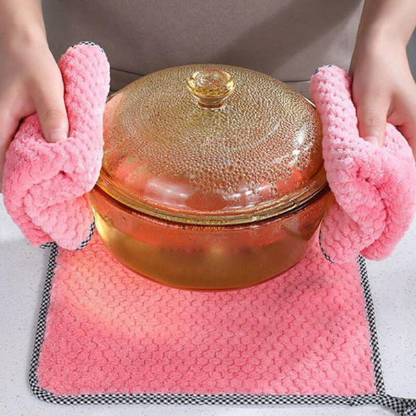 30 stk. køkkenklude i mikrofiber - bløde, superabsorberende, non-stick