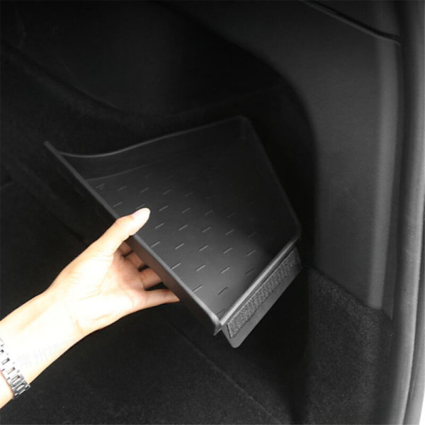 Bagasjeromsdeler for Model Y 2021-2023, skillevegg for bagasjerom, tilbehør for sideorganisator (Normal)