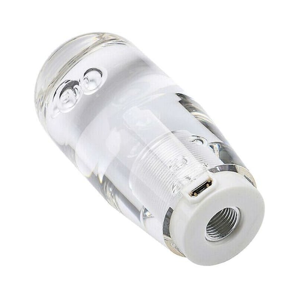 10cm LED RGB-ljus Växelspaksknopp 10cm Transparent Bubbla Växelspak Inkluderar Trådadaptrar Universal