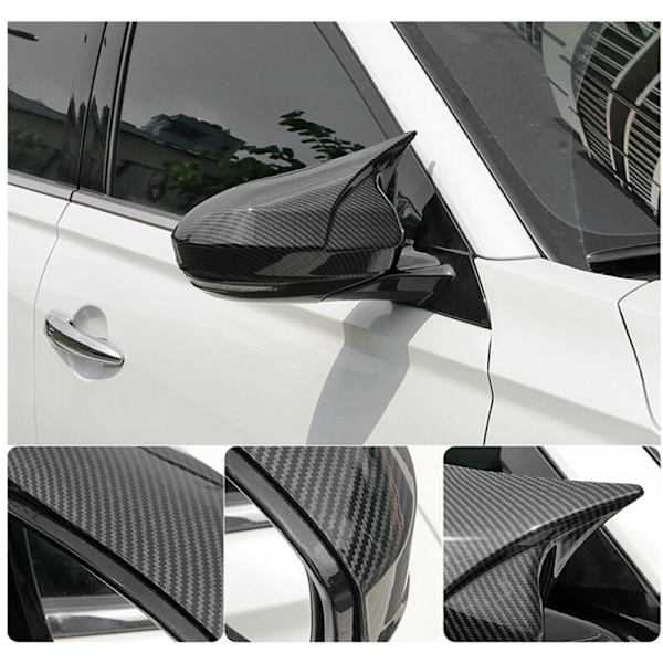 For Sylphy Sentra 2020 Fiber Utvendig Speil Deksel Trim
