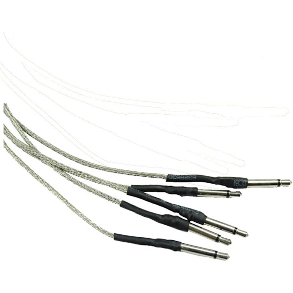 5 st Flexibla Akustisk Gitarr Transducer Känslighet Piezo Bro Pickup Kabel