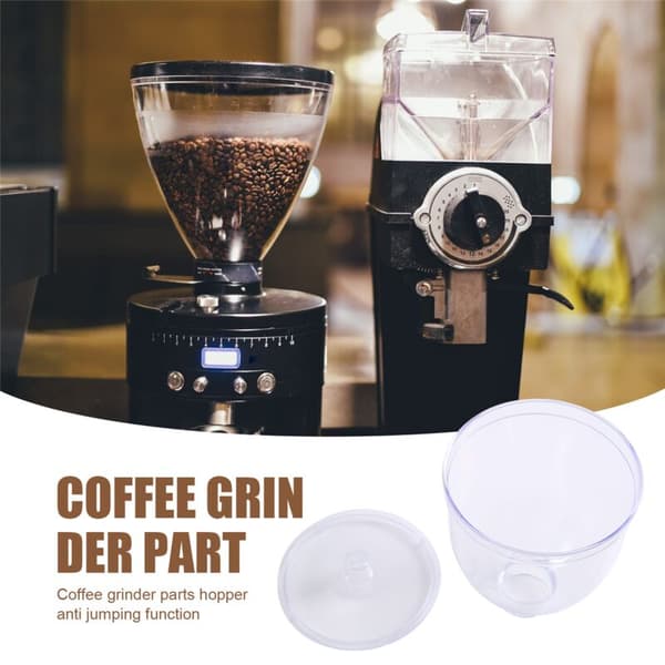 Kaffe kvarn del tratt för N600 maskin, hopp funktion, kaffebönor låda, kaffebönor bin kvarn, B