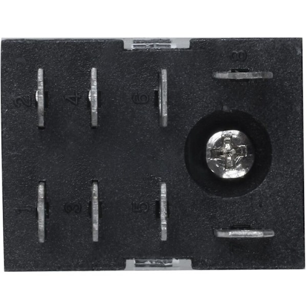 Spold DC 12V 10A 240VAC 28VDC Elektromagnetiskt Relä DPDT JQX-13F2Z