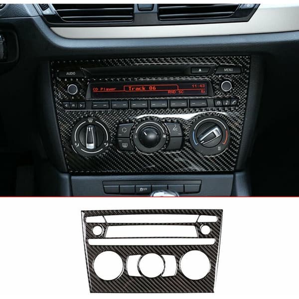 Fiber Central Control Volume Button Panel Cover Trim for X1 2011-2015