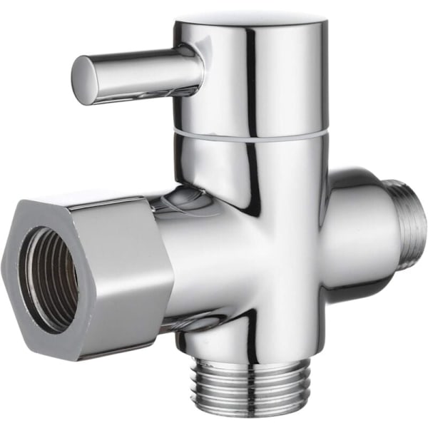 Massiv messing 3-vejs ventil 3/8\" toilet diverter ventil adapter WC-Fei Yu