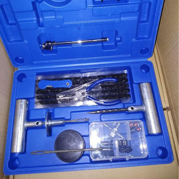 Bil Däck Reparation Verktyg Set Exteriör Reparation Däck Reparation Verktyg (67 Delar Set)