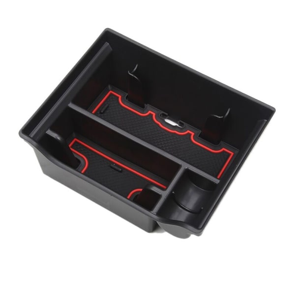Center Console Organizer Tray för Tesla Model 3 Model Y 2021 Armrest Cubby Drawer Storage Box Tillbehör