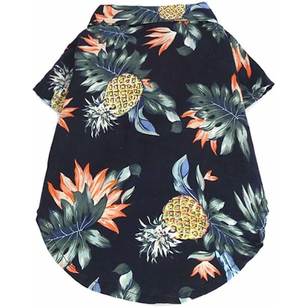 Hawaiian Dog Shirts (Sort XL)-
