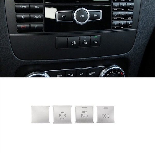 Bildeksel for luftkondisjoneringspanel i midtkonsollen, CD-panel, tilbehør til X204(A)-klasse