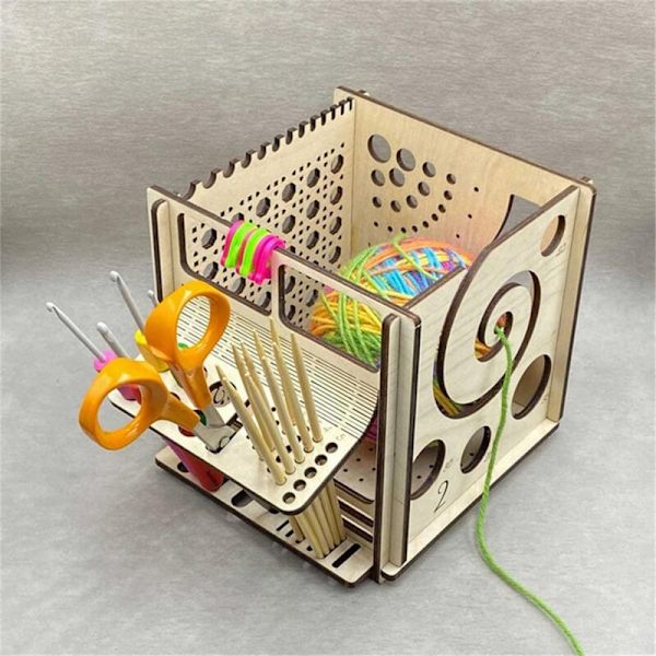 All-in-One Träfågel, Multifunktionell Stickverktyg 2024, Träfågel, Stickfågel