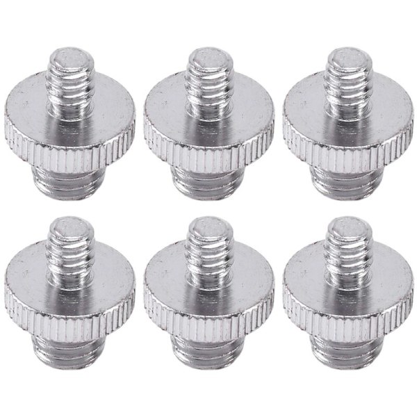1/4 tommer 3/8 tommer konverter gevindskrueadapter kamerasæt/stativ/monopod/kuglehoved/lampeholder