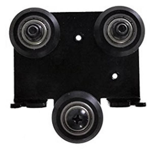 1 Sett 3D CR10 Ekstruder Bakstøtteplate med Hjul for Skrivere Aluminiums Ekstrudering Ramme
