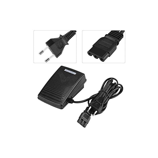 Sömnadsmaskinpedal, fotkontroll, universell, fotbrytare, styrenhet, för elektronisk fotkontroll, med kabel, pedal, variabel hastighetskontroll
