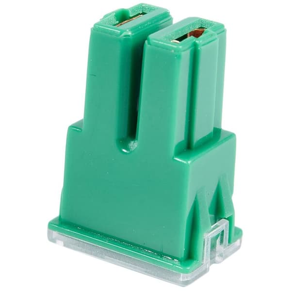 10 x Gröna 40A Plug-in Blade PAL Bilsäkringar