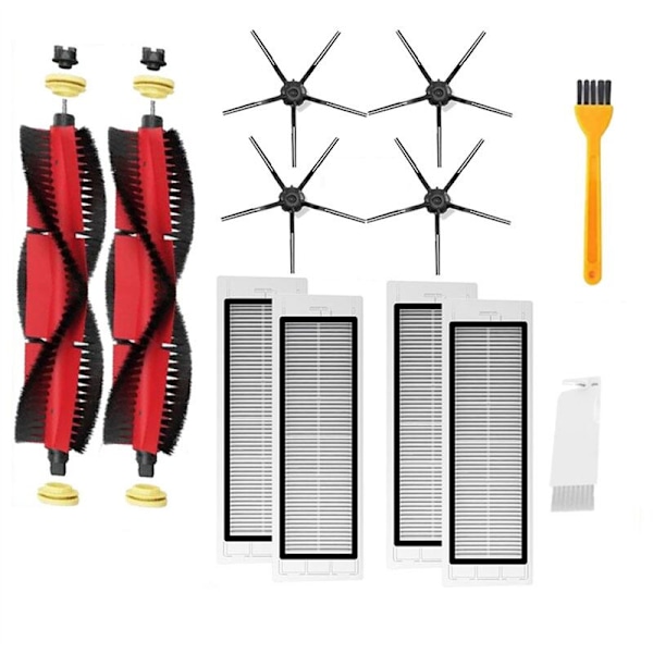 Til S5 S50 S5Max T7Pro T6 E4 E5 Robotstøvsuger Hoveddele Sidebørste HEPA-filter