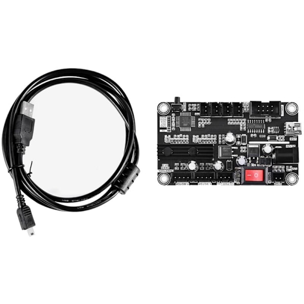 2-axlig styrenhet Holografisk gravyr CNC GRBL-styrkort Offline-styrenhet USB-port Styrkort 2-axlig kontrollpanel