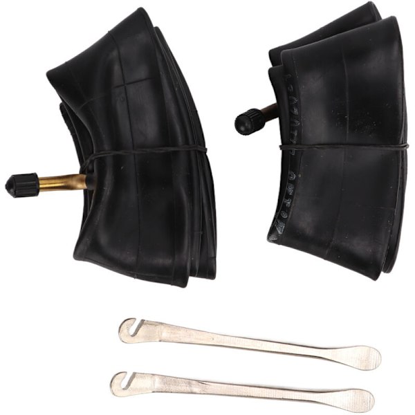 Uppblåsbar Butylgummi Innertub, Däckverktyg, 10x2.125 Innertub, med Kopparvinklad Ventil, 2-pack