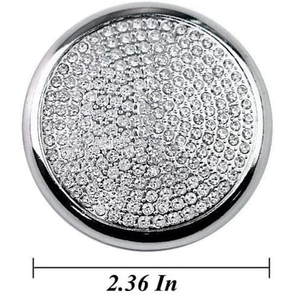 Centralkontroll multimediaknapp Bling Crystal Cover för tillbehör - C-klass C300 E E300