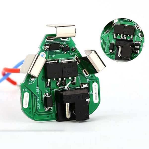1 stk. 3S 12,6V BMS 18650 Lithium Batteri Board DC Strømværktøj Håndboremaskine Lithium Power Li-Ion Batteribeskyttelseskort