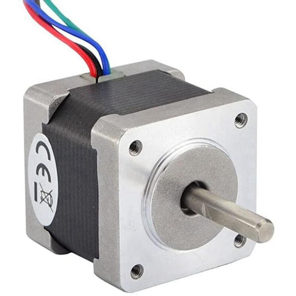 42 Stepper Motor 17HS8401B 48Mm Längd 1.8A Dubbel för 3D-skrivare/Fräsmaskin/CNC-router