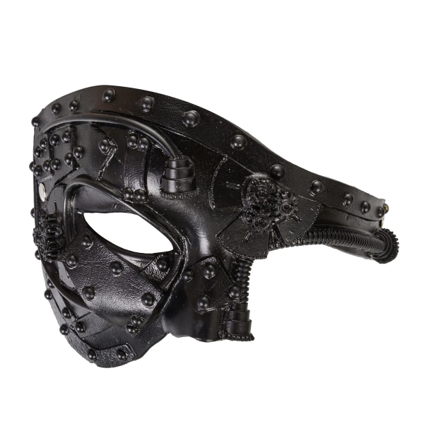 Udendørs middelalderlige Steampunk Masker, Halloween Cosplay Phantom of the Opera Venedig Masquerade Masker Punk Masker til mænd og kvinder