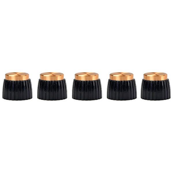 10 st Serie Gitarrförstärkare Kontrollknapp Knoppar Cap Rotary Elektrisk Akustisk Gitarr Volymknapp Cap Gitarrdelar Tillbehör