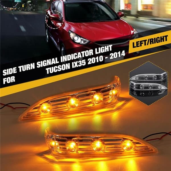 LED-blinklys til sidespejl til IX35 2009-2014 87624-2S200 87614-2S200