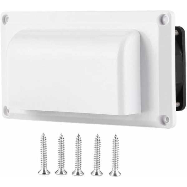 Camperbil Sidoventilation Fläkt, Invändig Ventilation Galler 12V Extraktion Set Husvagn Bil Släpvagn Skruvmontering Arbeta Tyst Luftventil 13W RV Sida