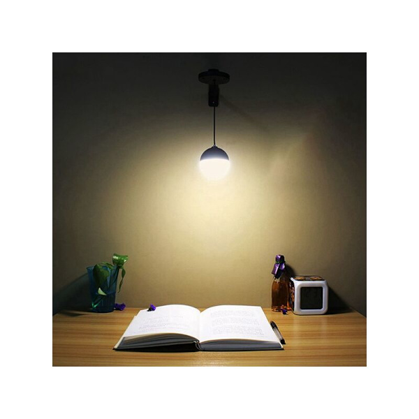 3W LED-kirjanvalo, USB-ladattava virtalähde, magneetti, luovuus, retkeilylahjat, kytkimellä, akku mukana