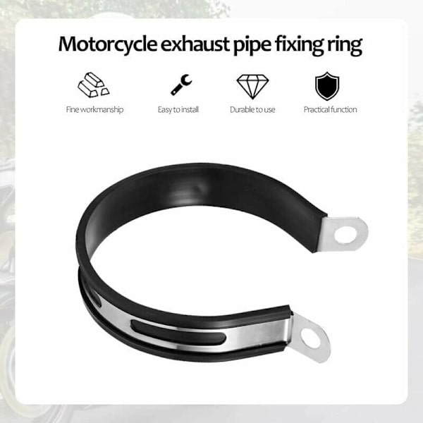 Eksosbrakett, Motorsykkel Eksosdemper Klemmer, Scooter Eksosbrakett, Bilvedlikehold, Modifisering, Renovering, Ytelse