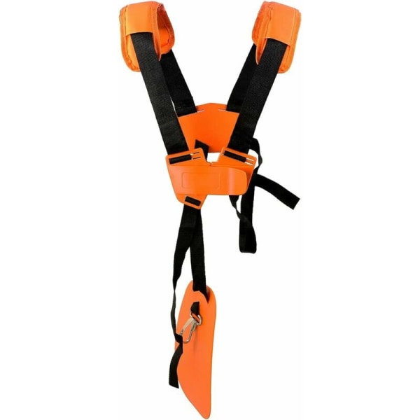 Børsteklippersele - Dobbelt skulderrem - Trimmersele - til børsteklipper, motorsav og plæneklipper Kompatibel med Stihl FS, km-serie Strin