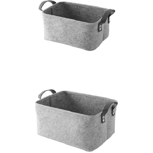 Filttävla Förvaringkorg Bärbar Filttävla Förvaringkorg 2-pack Serie
