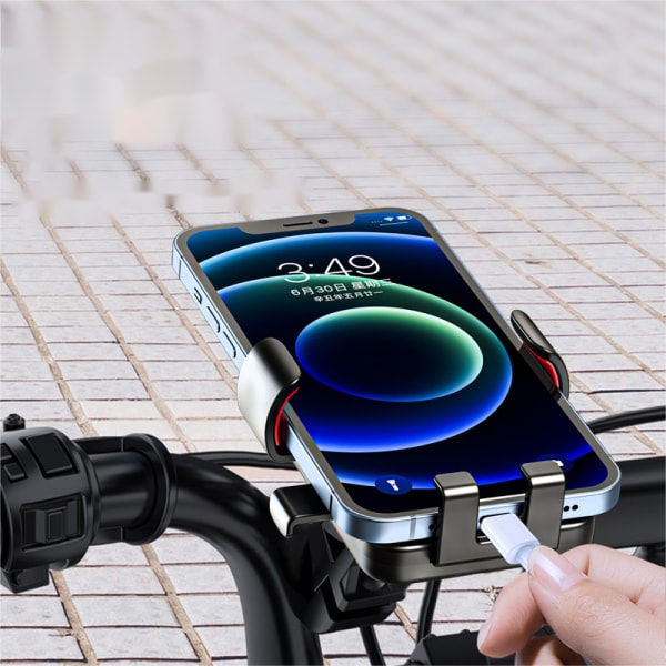 Pyöräilymatkapuhelinteline universal matkapuhelinteline takeaway ratsastajan navigointimatkapuhelinteline
